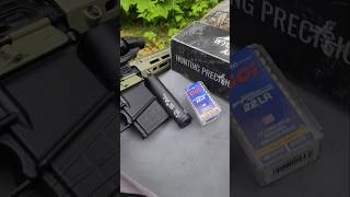 Wyoming Arms 5²AL on my Tippman M4-22 with CCI Suppressor 45gr hp Subsonic Ammunition