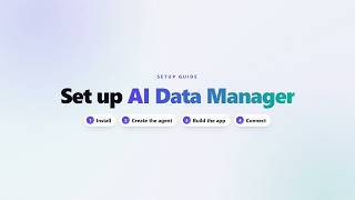 D365 AI Data Manager setup: Copilot Studio agent + Power App in 4 steps