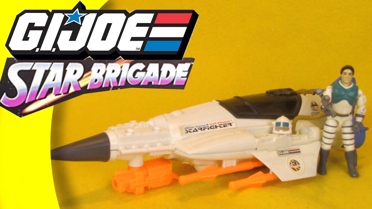 GI Joe Star Brigade Starfighter w/ Sci-Fi v3 - 1993 - YouTube