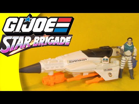 GI Joe Star Brigade Starfighter w/ Sci-Fi v3 - 1993 - YouTube