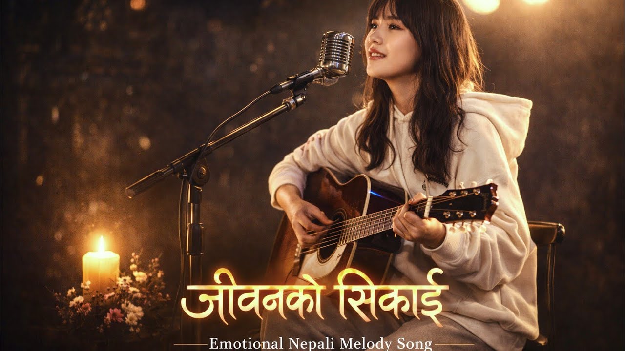Jeevan Ko Sikai 🎙️ Timilai Samarpit ❤️ | Calm Acoustic Nepali Love Song (Heart Touching)
