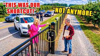 HOA Karen Reopened Her Favorite Shortcut — My New Gate Ended It Instantly