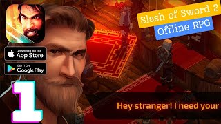 Slash of Sword 2 - Offline RPG Gameplay Walkthrough - Part 1 (iOS, Android) screenshot 2