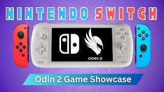 Odin 2 Nintendo Switch Showcase | Yuzu | Skyline | Android | Emulation | Retro | Mario | Zelda