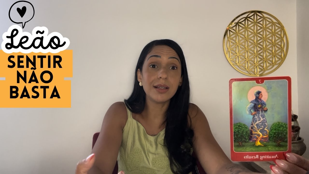 ♌️❤️Leão | O que está impedindo essa pessoa de tomar uma decisão com você? ✨