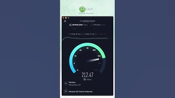UbiFi Rural Internet Speed Test Live Shorts Viral Video