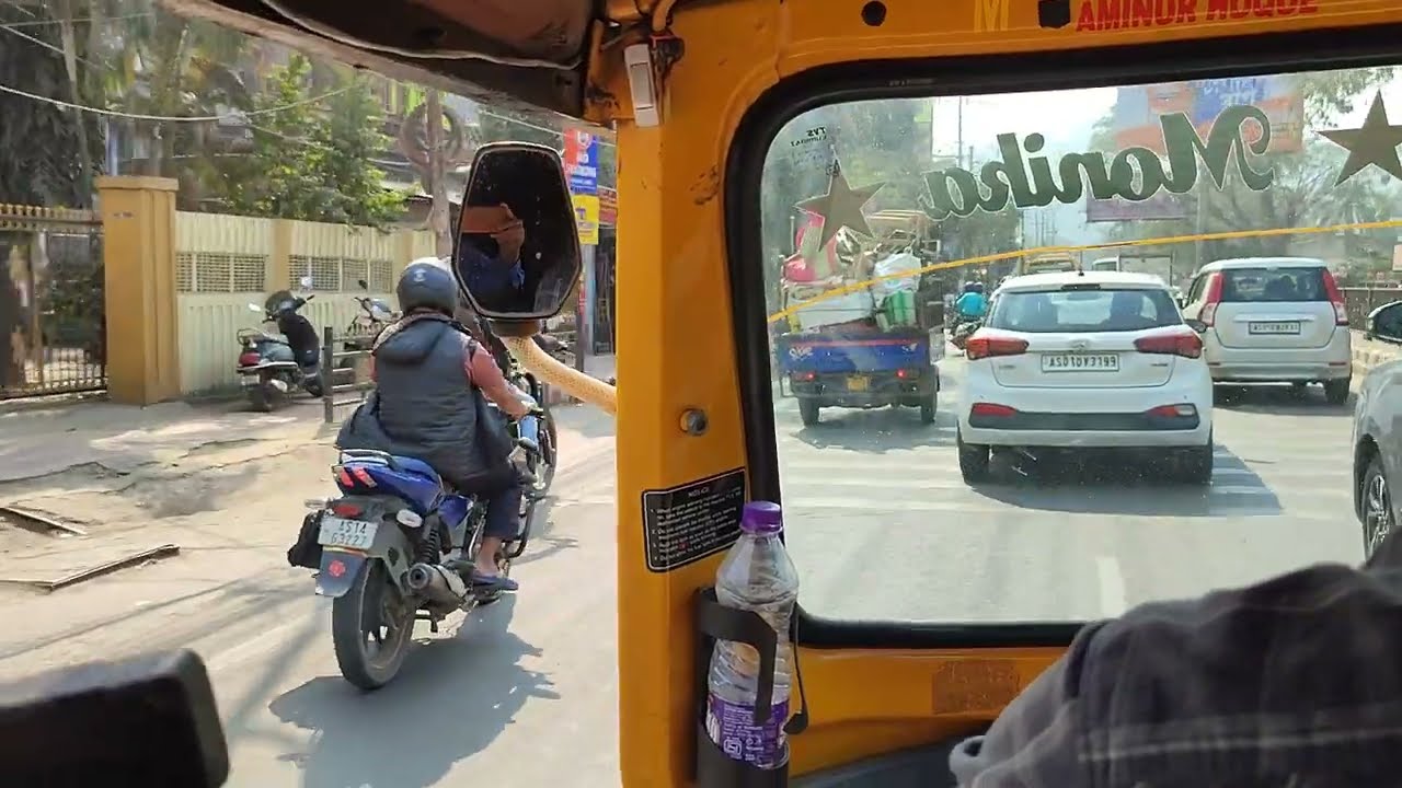 Guwahati Rickshaw Ride | Athgaon