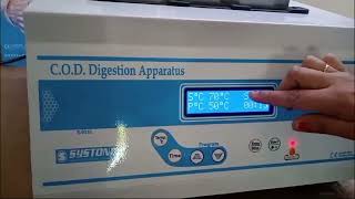 Demo video of COD Digestion Apparatus Model No. S-9315 || #cod #apparatus #systonic