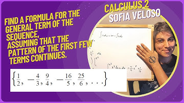 11.1.17 - Find a formula for the general term an of the sequence. {1/2, -4/3, 9/4, -16/5, 25/6, ...}