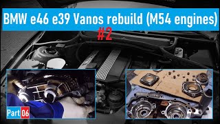 BMW oil leakages fix I Gaskets change I e46 e39 repair project I Vanos rebuild Part-06-2