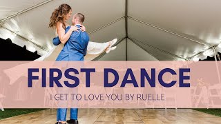 Haizman Wedding First Dance Video - Ruelle "I get to love you"