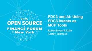 FDC3 and MCP: The Standard That Makes AI Deterministic in Banking Profile