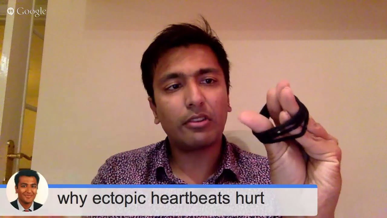 Why pvcs, pacs, and ectopic heartbeats hurt so bad YouTube