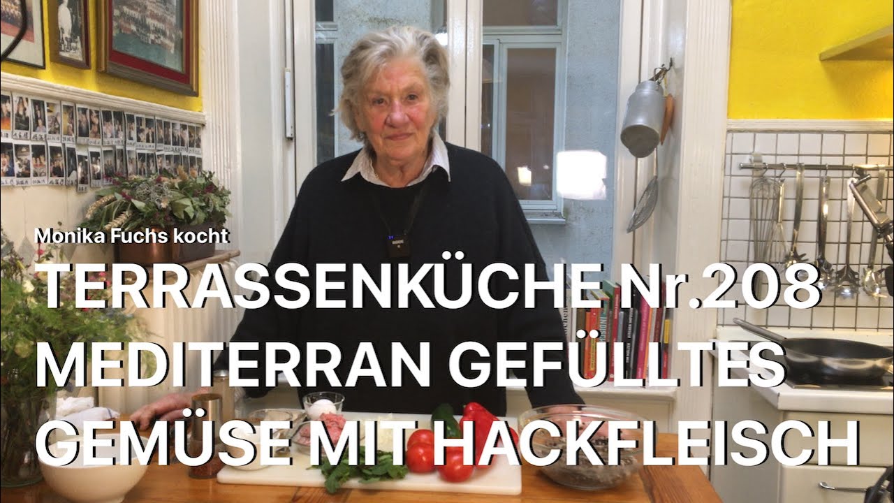 Mediterran gefülltes Gemüse mit Hackfleisch