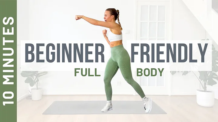 10MIN HAPPY HIIT WORKOUT – Full Body, All Standing, No Jumping (Beginner Friendly) thumbnail