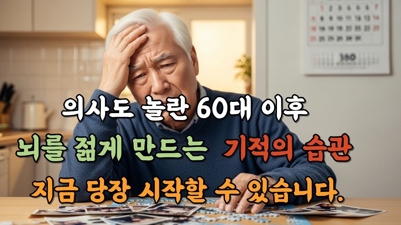 죽을 때까지 총명하게 사는 법: 돈 안 들고 치매 예방하는 딱 2가지 방법  | 뇌건강  | 경도인지장애 | 건망증 | 시니어오디오북