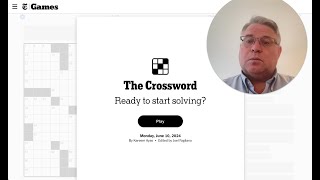 What do you mean by that? NY Times Monday Crossword by Kareem Ayas, 10 June 2024