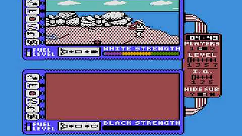 Atari 8bit game - Spy vs Spy 2 - Final