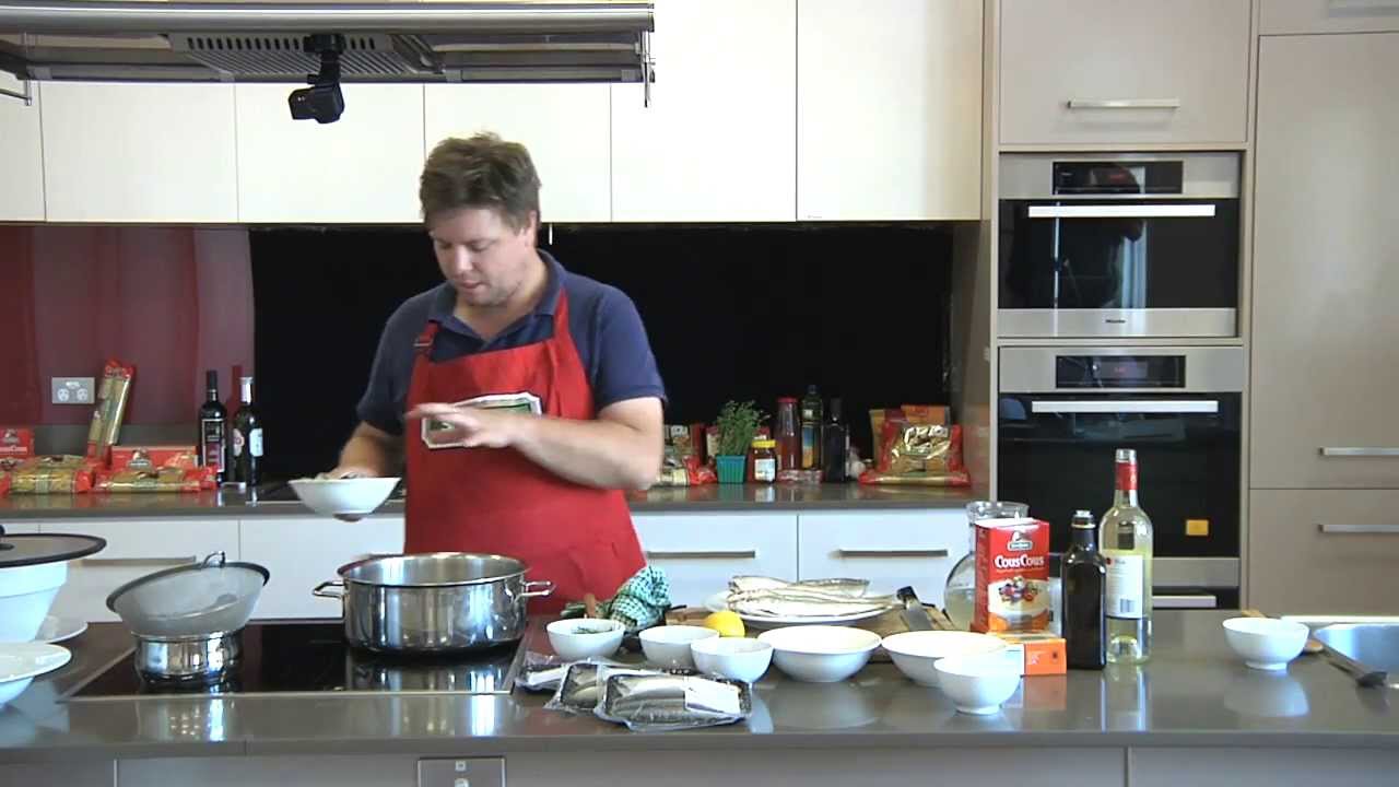 Coorong Mullet & Goolwa Cockles with San Remo CousCous featuring Michael Weldon in G