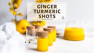 Ginger Turmeric Shots Recipe