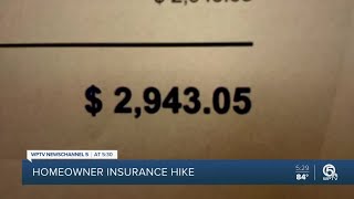 South Florida residents stunned by rising cost of homeowner's insurance