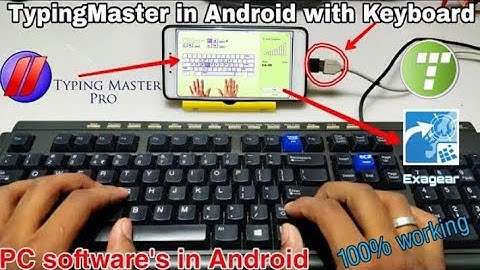 Install & Run Typingmaster Software in Android using Exagear Mod | PC Software