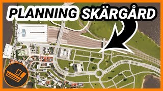 Planning the road layout of the city centre! Skärgård (Part 20)