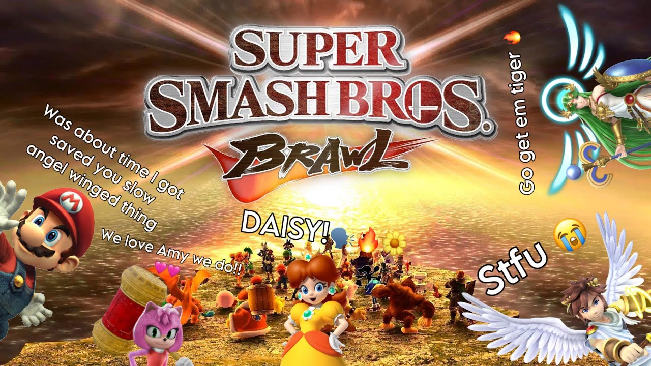 Super Smash Bros Brawl | EP2 | SkyWorld | Full Game | (But it's Daisy playing not MPG)