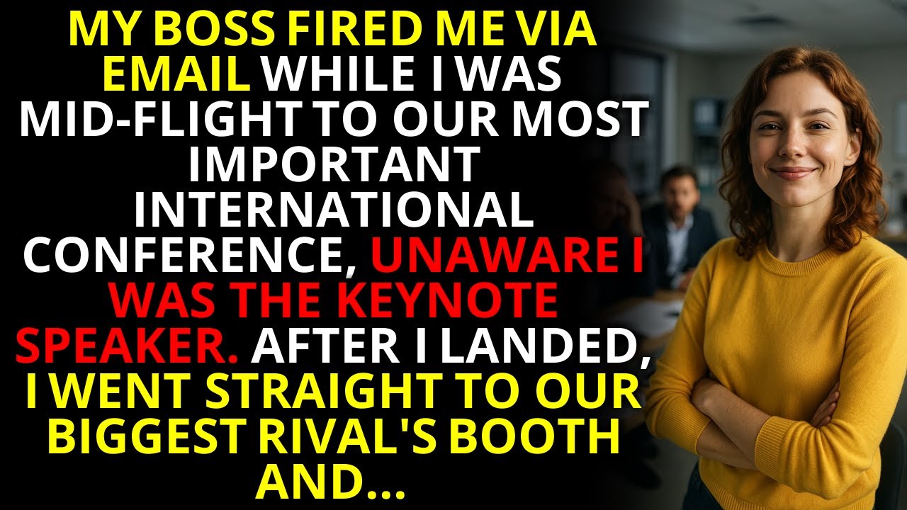 She Was Fired Mid-Flight. Her Keynote Speech Exposed the Entire Company 💼 | #OfficeRevenge