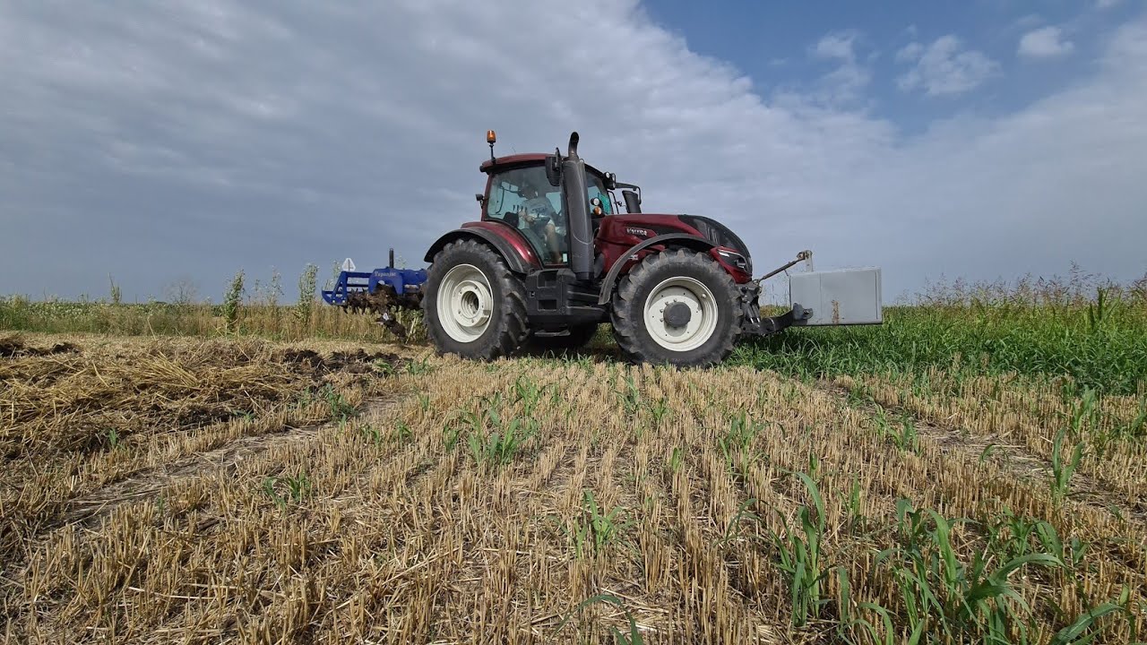 EKSTREMNO podrivanje na 60 cm ValtraT194 & Tupanjac Extreme Subsoiling stubble on 60 depth