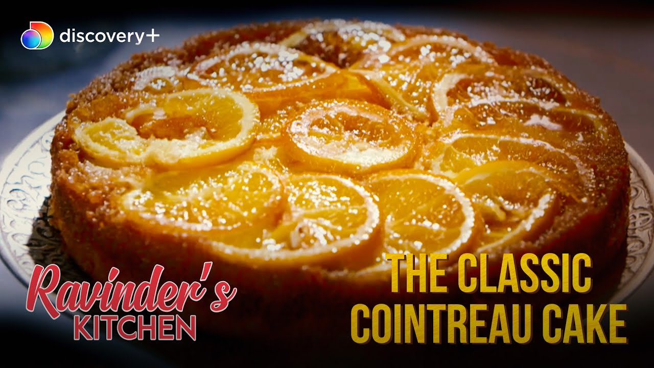 Caramel Cointreau orange cake l Ravinder's Kitchen l discovery+