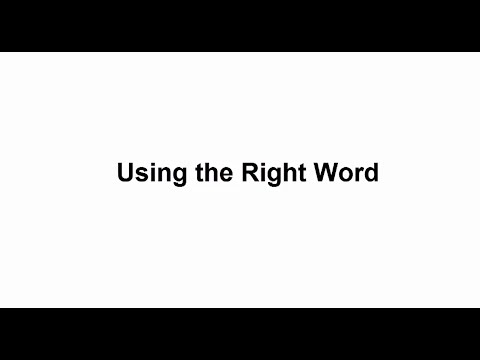 Video: Je vlastnosť správne slovo?