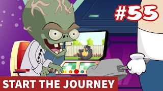 Plants Vs Zombies Adventures #55: Crazy Dave in Among Us | Jan Cartoon