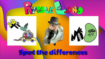 Spot 3 differences | RiddleLand | Alphabet Lore 5