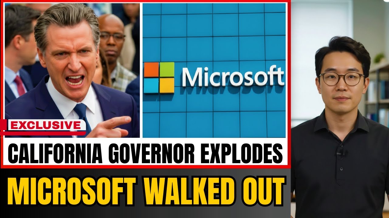 California Governor PANICS After Microsoft’s Shocking Data Center Closure in California