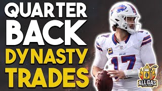 All Gas Trade Show: QB Carousel Dynasty Trades | Allen, Richardson, McCarthy & More