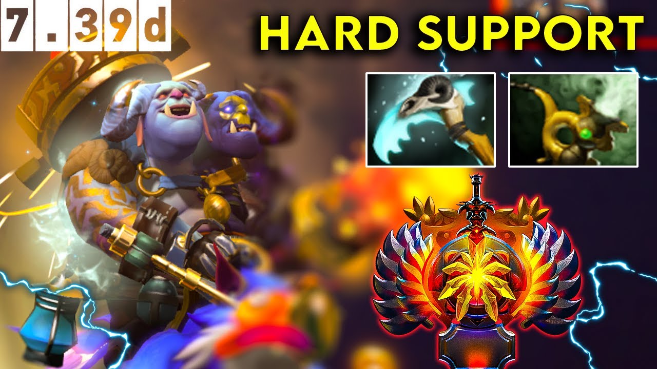 Ogre Magi Immortal Multistun 🎰 Hard Support - Dota 2 Patch 7.39d Pro Pub Gameplay