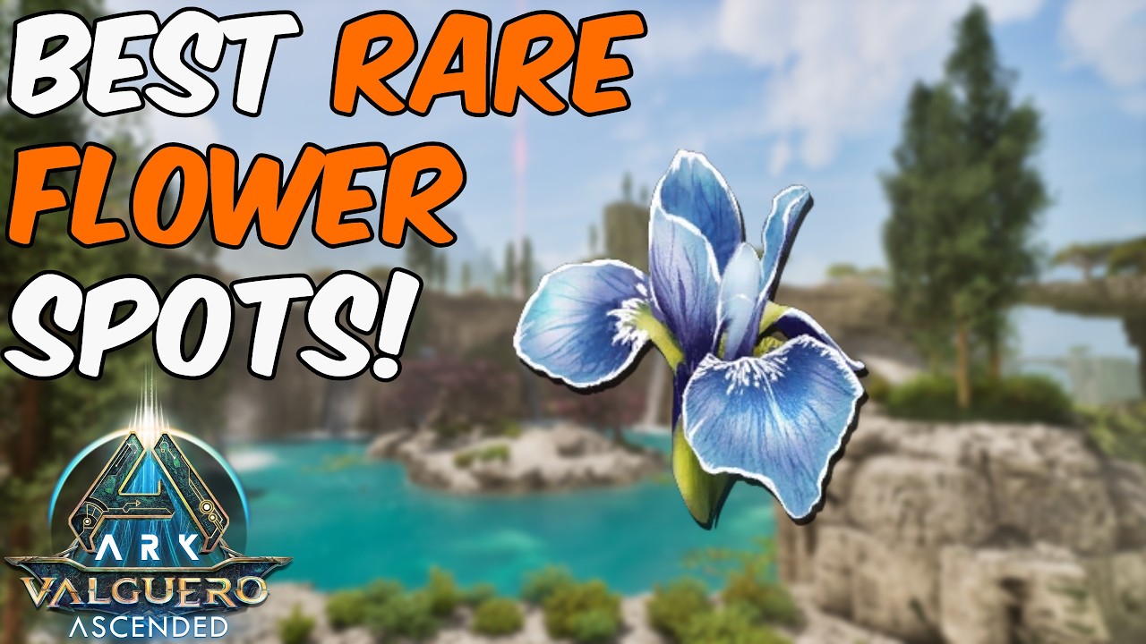 Где найти редкие цветы на карте Вальгеро: 4 лучших места | ARK Survival Ascended