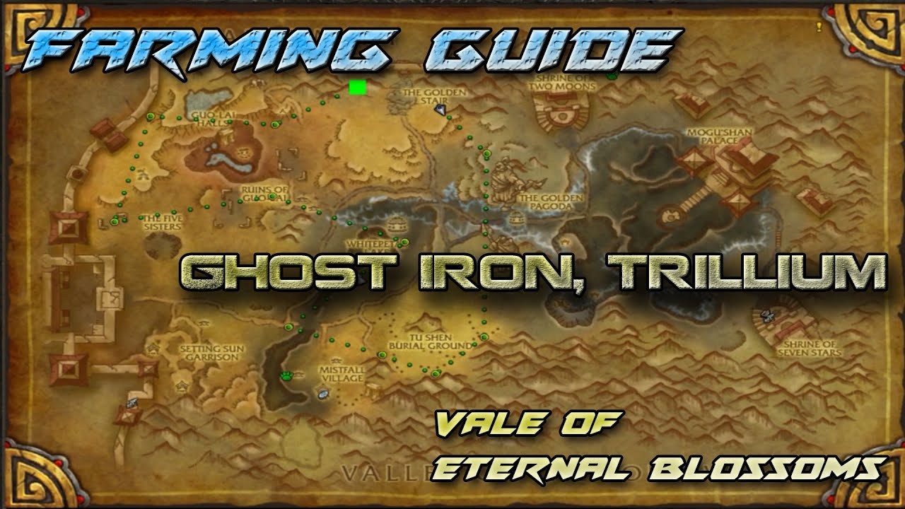 Mining Guide | Ghost Iron, Trillium -  Vale of Eternal Blossoms!