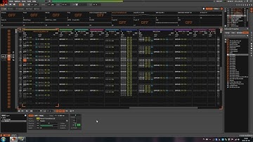 Trance EDM Bass and Percussion in Renoise Tracker