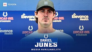 Daniel Jones Media Availability : Raiders at home