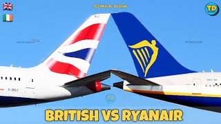 British Airways Vs Ryanair Comparison 2024! 🇬🇧 Vs 🇮🇪