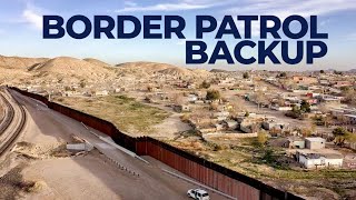 Sunland Park Fire Department supporting Border Patrol rescues