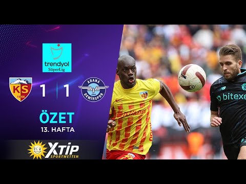 Merkur-Sports | Kayserispor (1-1) A. Demirspor - Highlights/Özet | Trendyol Süper Lig - 2023/24