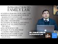 Introduction to family law by dr zubair abbasi i muslim personal law i sharia  fiqh i lecture 01