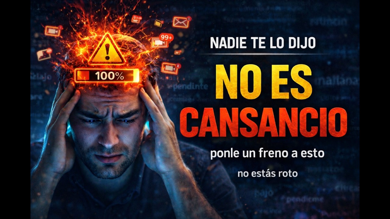 No Estás Cansado, Estás Mentalmente Saturado | El Codigo Interior
