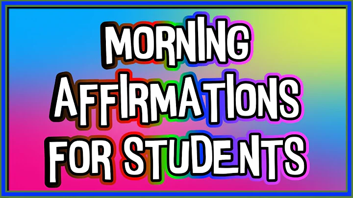 26 Morning Positive Affirmations For Students | #affirmations #positiveaffirmations #motivation