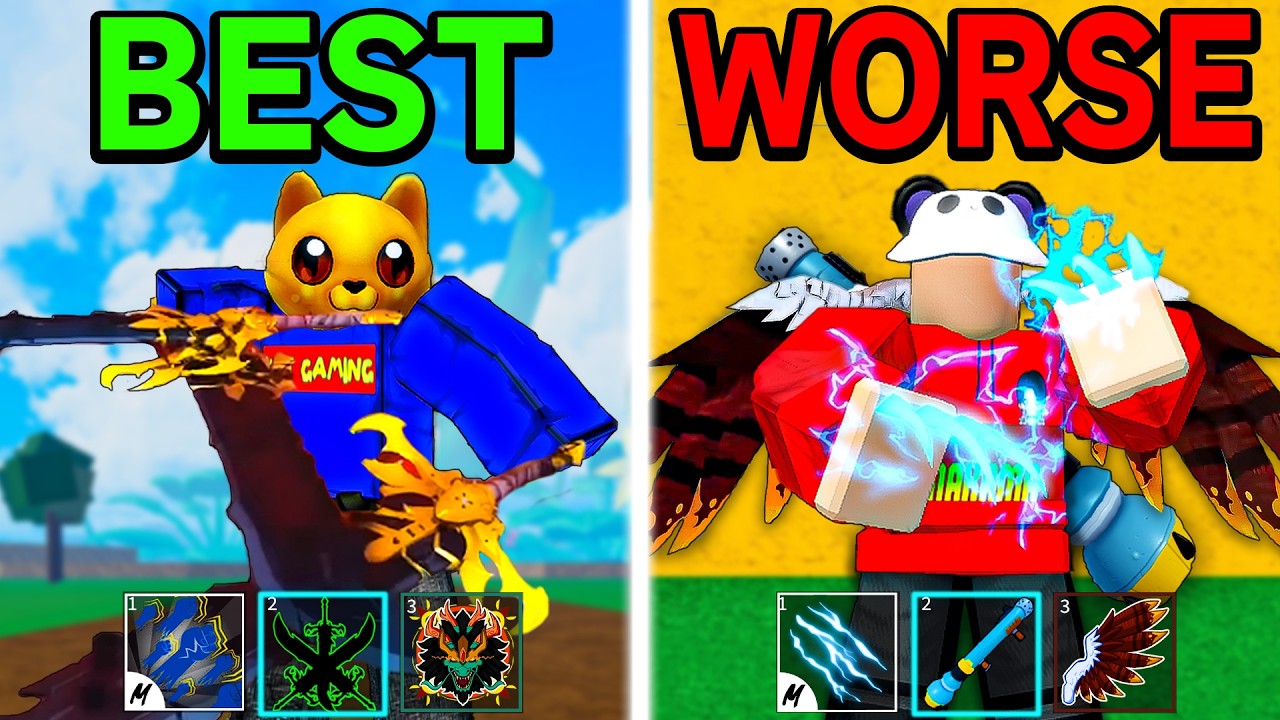 Testing All YouTubers Builds In Blox Fruits