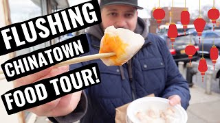 The Absolute BEST Chinese Food in NYC!! Flushing, Queens Chinatown Food Tour! Support Local!