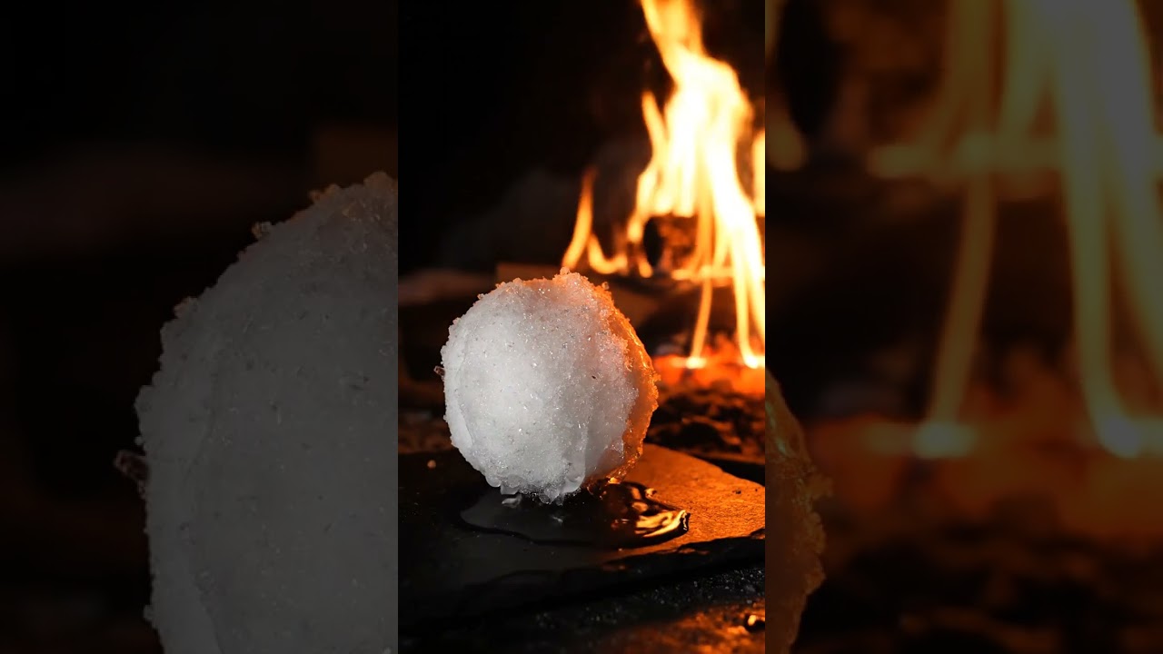 snow and fire